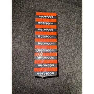 Denver Broncos NFL Table Top Stackers / Game Day / Fun / Kids / NOB